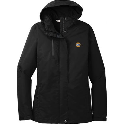 2369184, X-Small, Black, Left Chest, NAPA Bolt - Full Color.